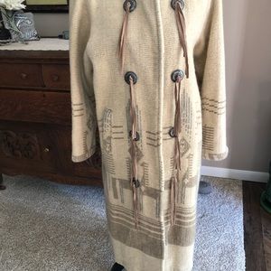 Wool rich western coat